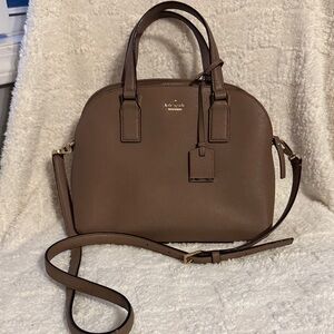 Kate Spade Tan Leather Satchel
